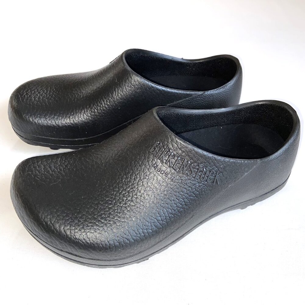 Birkenstock Profi-Birki Clogs Size 40 EU Black Professional - Runs Large